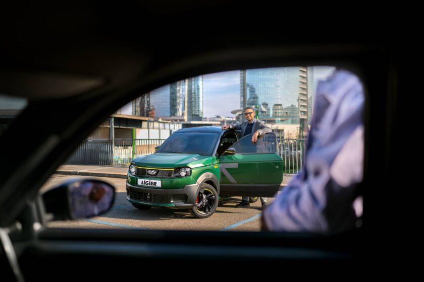 essai Myli - voiture sans permis électrique Ligier