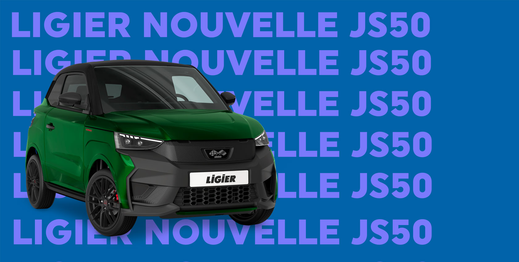 Nouvelle Ligier JS50 Vert Velvet